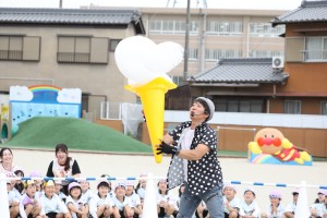 シャボン玉ショー！
